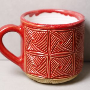 Hrnek 350ml červený ID: 2814