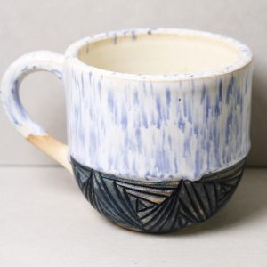 Hrnek 350ml modro-bílý ID: 2812